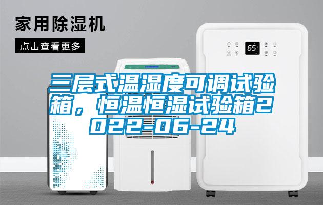 三層式溫濕度可調(diào)試驗箱，恒溫恒濕試驗箱2022-06-24