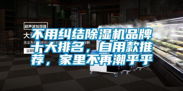 不用糾結(jié)除濕機(jī)品牌十大排名，自用款推薦，家里不再潮乎乎