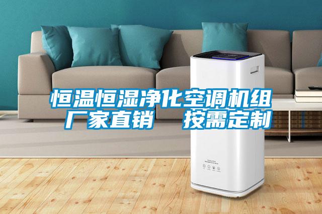 恒溫恒濕凈化空調機組 廠家直銷  按需定制