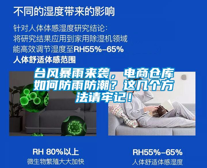 臺風(fēng)暴雨來襲，電商倉庫如何防雨防潮？這幾個方法請牢記！