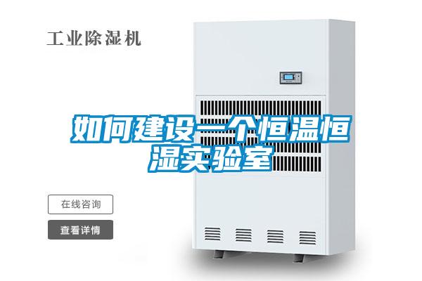 如何建設(shè)一個(gè)恒溫恒濕實(shí)驗(yàn)室