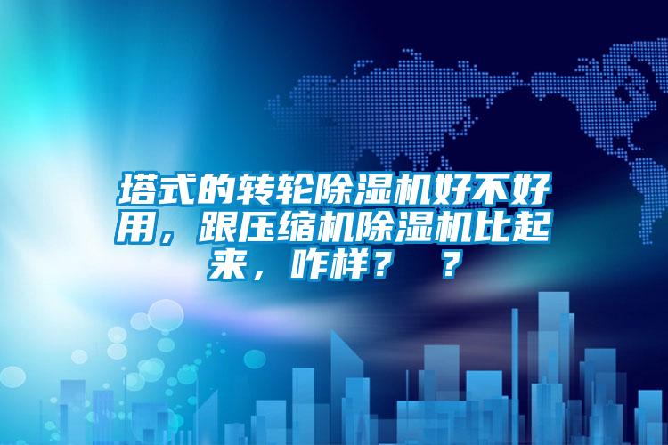 塔式的轉(zhuǎn)輪除濕機好不好用，跟壓縮機除濕機比起來，咋樣？ ？