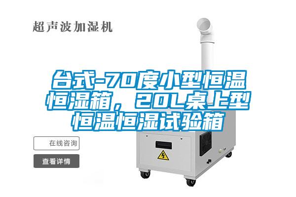 臺式-70度小型恒溫恒濕箱，20L桌上型恒溫恒濕試驗(yàn)箱
