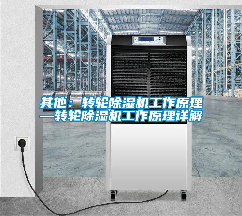 其他：轉輪除濕機工作原理—轉輪除濕機工作原理詳解