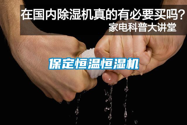 保定恒溫恒濕機(jī)