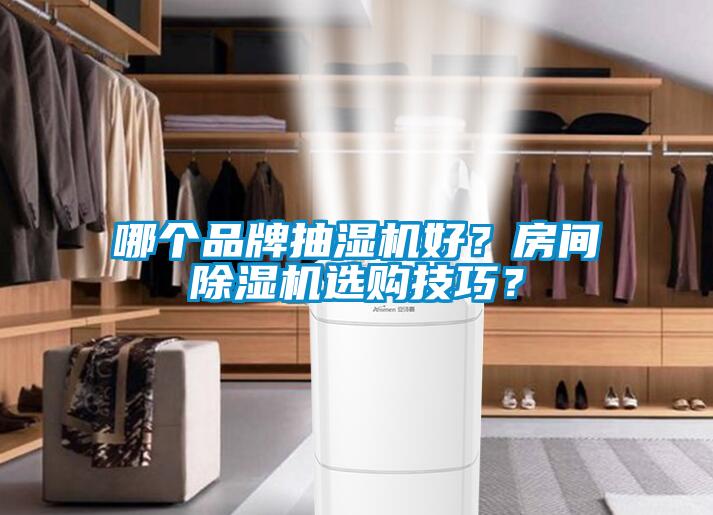 哪個品牌抽濕機好？房間除濕機選購技巧？