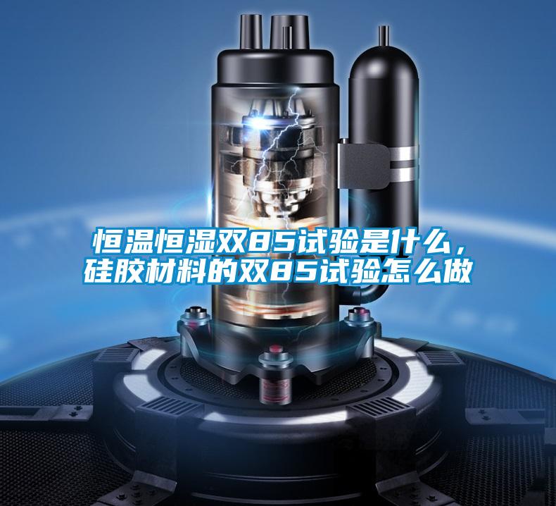 恒溫恒濕雙85試驗是什么，硅膠材料的雙85試驗怎么做
