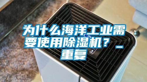為什么海洋工業(yè)需要使用除濕機(jī)？_重復(fù)