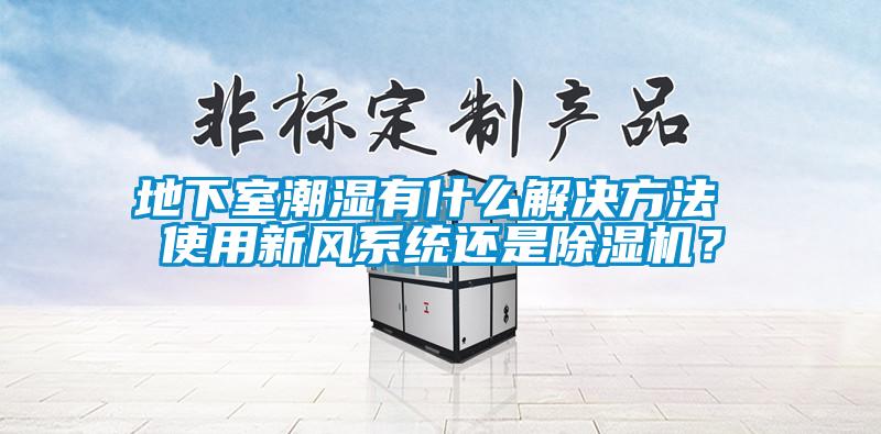 地下室潮濕有什么解決方法 使用新風(fēng)系統(tǒng)還是除濕機(jī)？