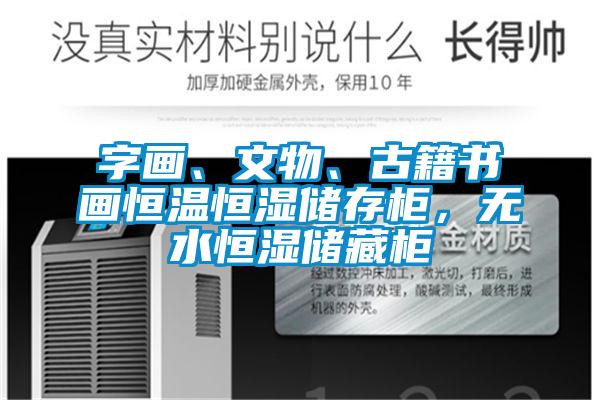 字畫、文物、古籍書畫恒溫恒濕儲存柜，無水恒濕儲藏柜
