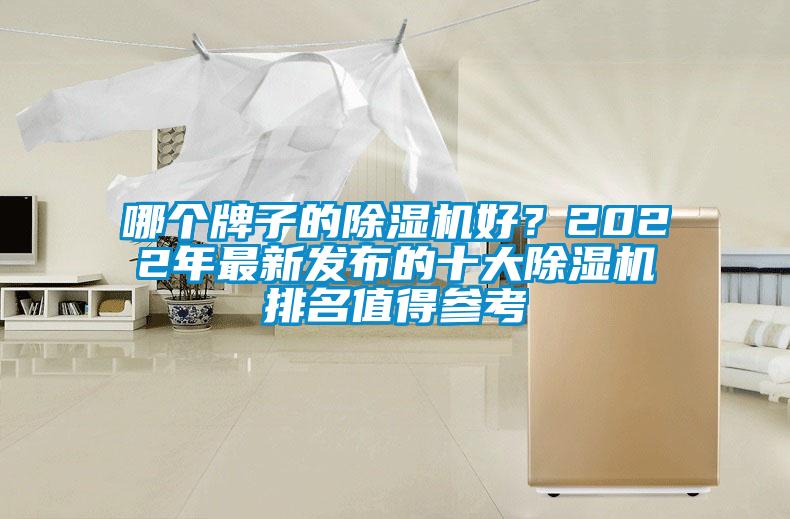哪個牌子的除濕機好？2022年最新發(fā)布的十大除濕機排名值得參考
