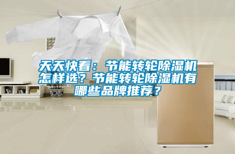 天天快看：節(jié)能轉(zhuǎn)輪除濕機(jī)怎樣選？節(jié)能轉(zhuǎn)輪除濕機(jī)有哪些品牌推薦？