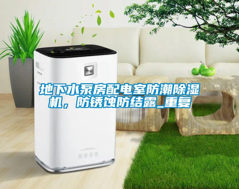 地下水泵房配電室防潮除濕機(jī)，防銹蝕防結(jié)露_重復(fù)
