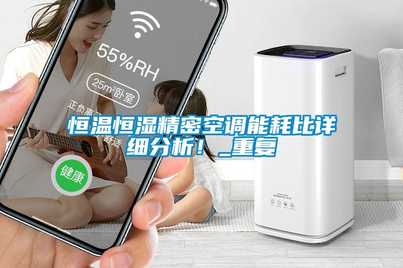 恒溫恒濕精密空調(diào)能耗比詳細(xì)分析！_重復(fù)