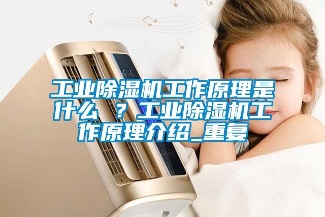 工業(yè)除濕機(jī)工作原理是什么 ？工業(yè)除濕機(jī)工作原理介紹_重復(fù)