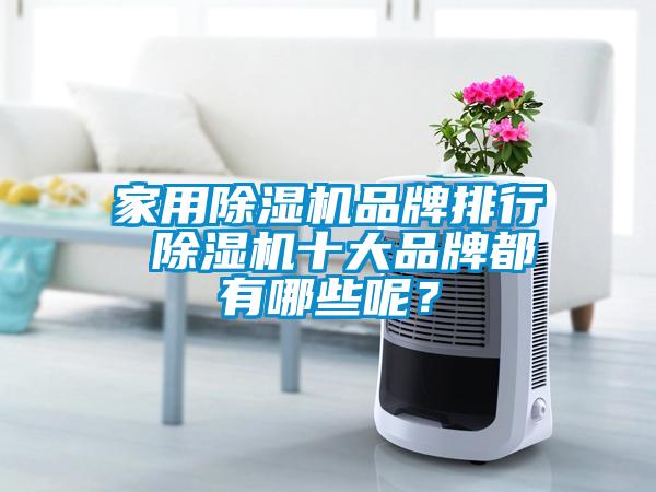 家用除濕機(jī)品牌排行 除濕機(jī)十大品牌都有哪些呢？
