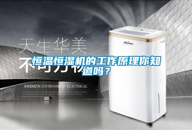 恒溫恒濕機(jī)的工作原理你知道嗎？