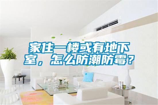 家住一樓或有地下室，怎么防潮防霉？