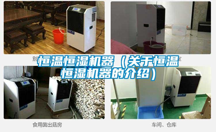 恒溫恒濕機器（關(guān)于恒溫恒濕機器的介紹）