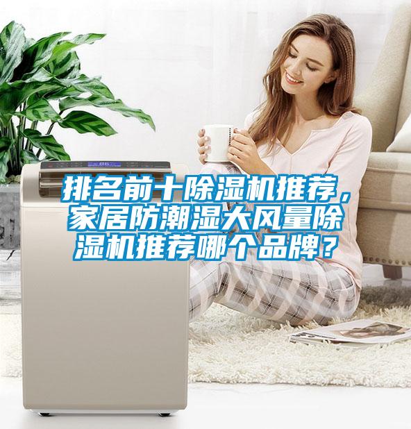 排名前十除濕機推薦，家居防潮濕大風量除濕機推薦哪個品牌？