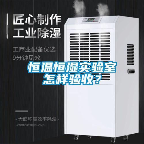 恒溫恒濕實驗室怎樣驗收？
