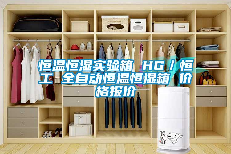 恒溫恒濕實驗箱 HG／恒工 全自動恒溫恒濕箱 價格報價