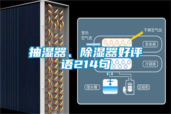 抽濕器、除濕器好評(píng)語214句
