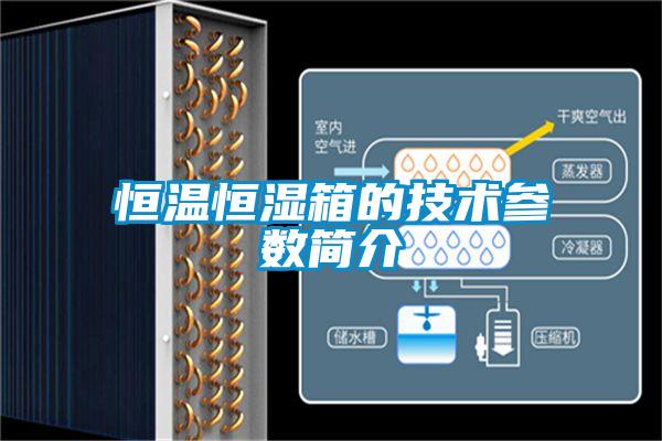 恒溫恒濕箱的技術(shù)參數(shù)簡介