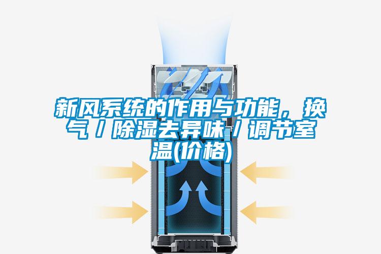 新風系統(tǒng)的作用與功能，換氣／除濕去異味／調(diào)節(jié)室溫(價格)