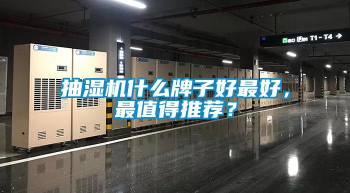 抽濕機(jī)什么牌子好最好，最值得推薦？