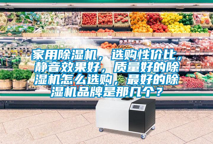 家用除濕機，選購性價比，靜音效果好，質(zhì)量好的除濕機怎么選購，最好的除濕機品牌是那幾個？