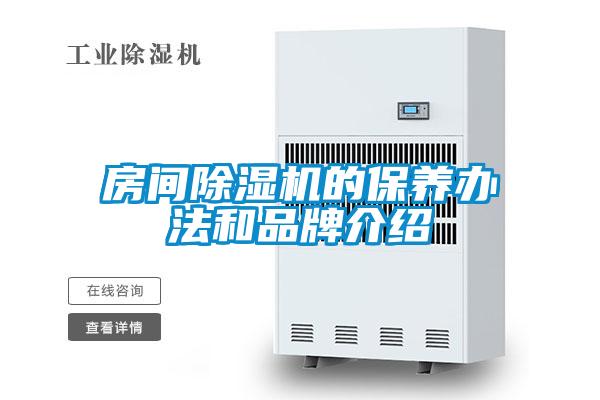 房間除濕機(jī)的保養(yǎng)辦法和品牌介紹