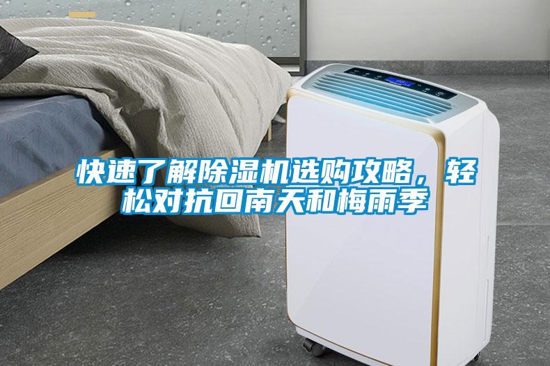 快速了解除濕機(jī)選購(gòu)攻略，輕松對(duì)抗回南天和梅雨季