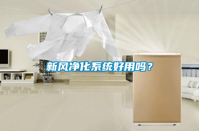 新風(fēng)凈化系統(tǒng)好用嗎？