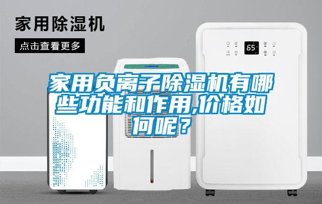 家用負(fù)離子除濕機(jī)有哪些功能和作用,價(jià)格如何呢？