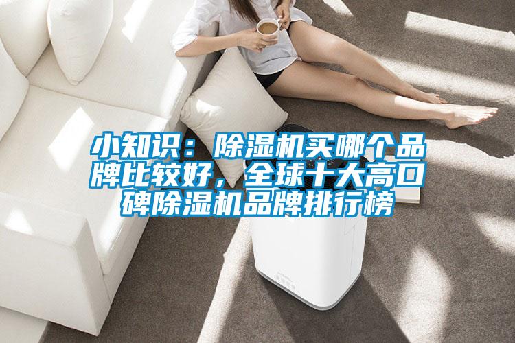 小知識(shí)：除濕機(jī)買哪個(gè)品牌比較好，全球十大高口碑除濕機(jī)品牌排行榜