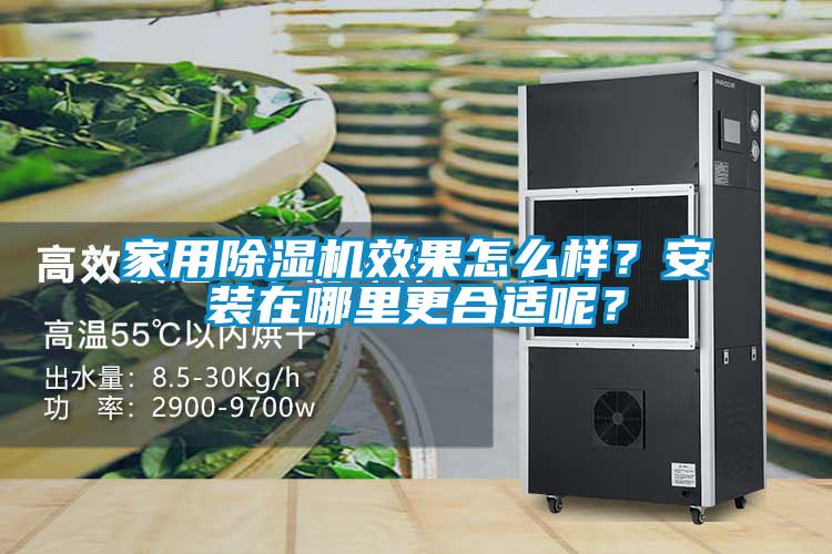 家用除濕機效果怎么樣？安裝在哪里更合適呢？