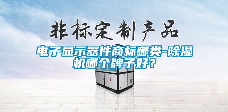 電子顯示器件商標(biāo)哪類-除濕機(jī)哪個牌子好？