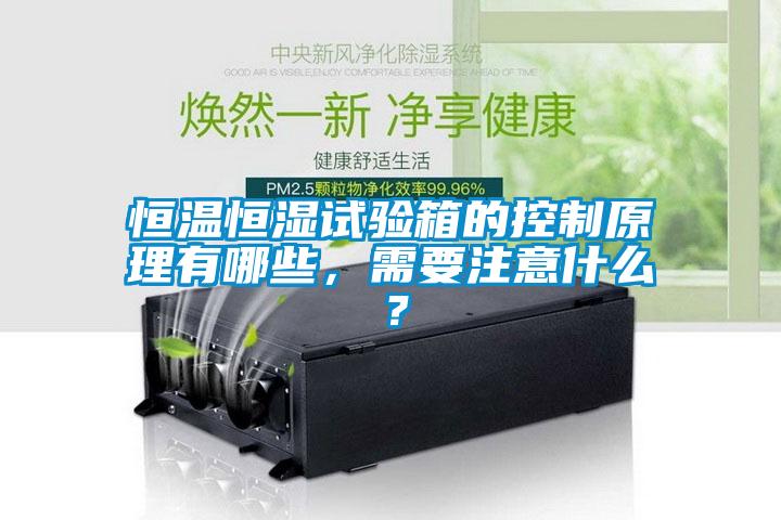 恒溫恒濕試驗(yàn)箱的控制原理有哪些，需要注意什么？