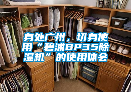 身處廣州，切身使用“碧浦BP35除濕機(jī)”的使用體會(huì)