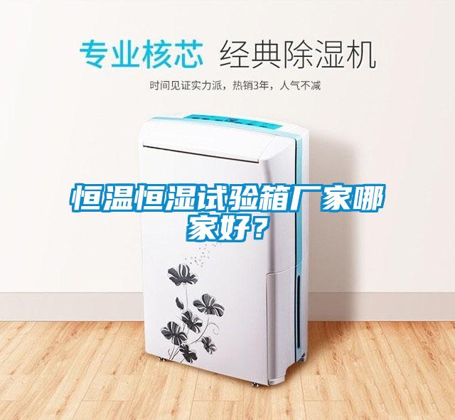 恒溫恒濕試驗(yàn)箱廠家哪家好？