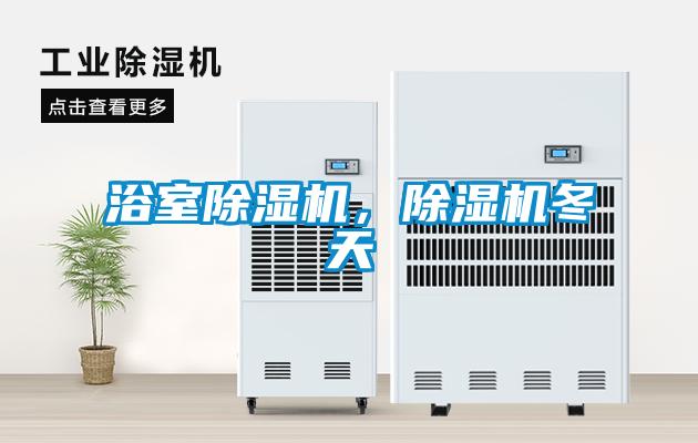 浴室除濕機，除濕機冬天