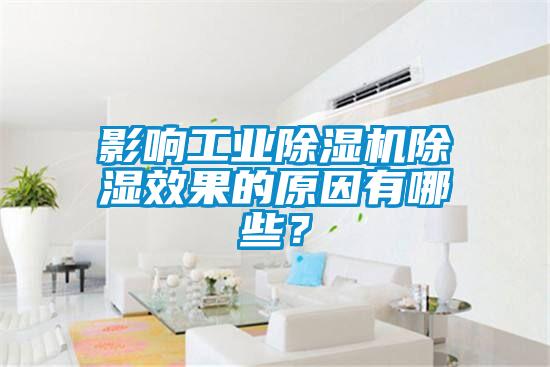 影響工業(yè)除濕機(jī)除濕效果的原因有哪些？