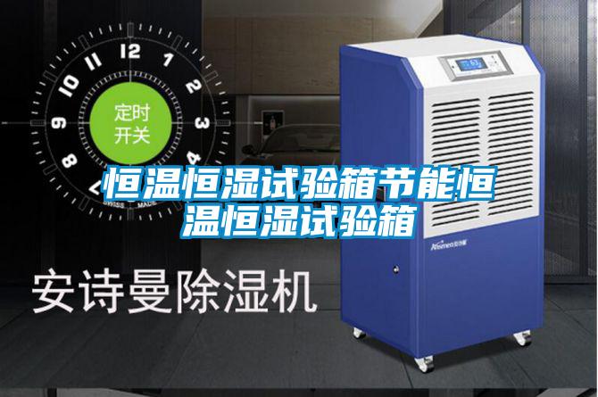 恒溫恒濕試驗箱節(jié)能恒溫恒濕試驗箱