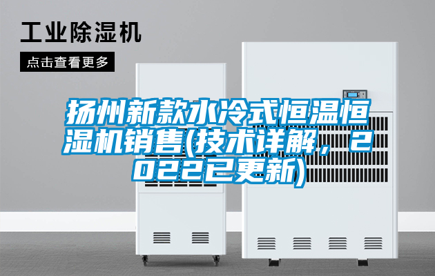 揚州新款水冷式恒溫恒濕機銷售(技術(shù)詳解，2022已更新)