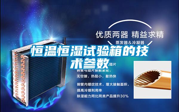 恒溫恒濕試驗(yàn)箱的技術(shù)參數(shù)