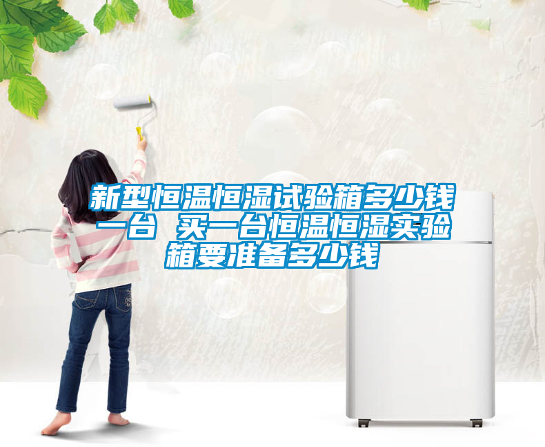 新型恒溫恒濕試驗(yàn)箱多少錢一臺 買一臺恒溫恒濕實(shí)驗(yàn)箱要準(zhǔn)備多少錢