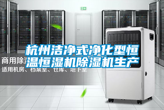 杭州潔凈式凈化型恒溫恒濕機除濕機生產(chǎn)