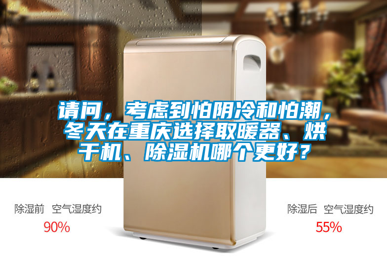 請問，考慮到怕陰冷和怕潮，冬天在重慶選擇取暖器、烘干機(jī)、除濕機(jī)哪個更好？