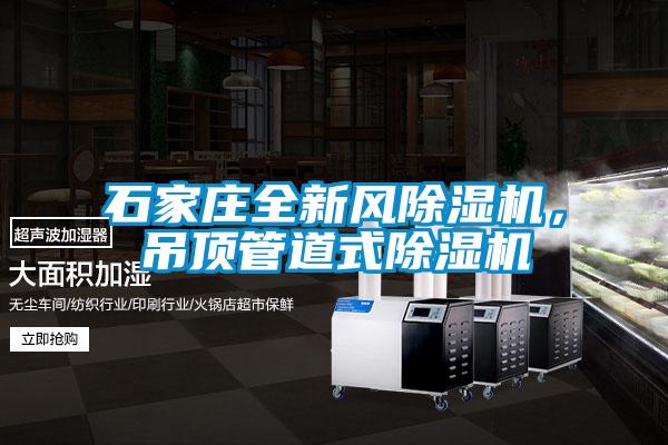 石家莊全新風(fēng)除濕機(jī)，吊頂管道式除濕機(jī)